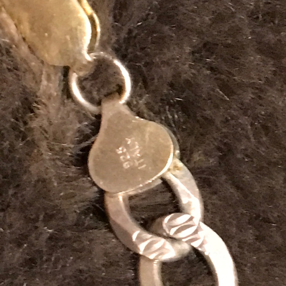 solid silver bracelet - Picture 2 of 4